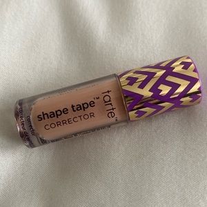 Tarte travel size Peach shape tape corrector. 0.0169 fl oz